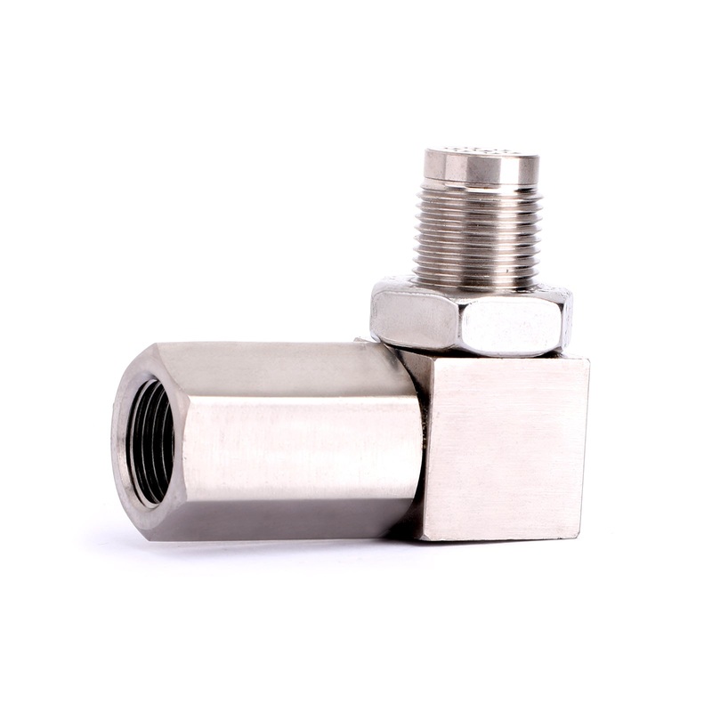 90 O2 Oxygen Sensor Spacer Engine Light CEL Check Bung Mini Catalytic Converter