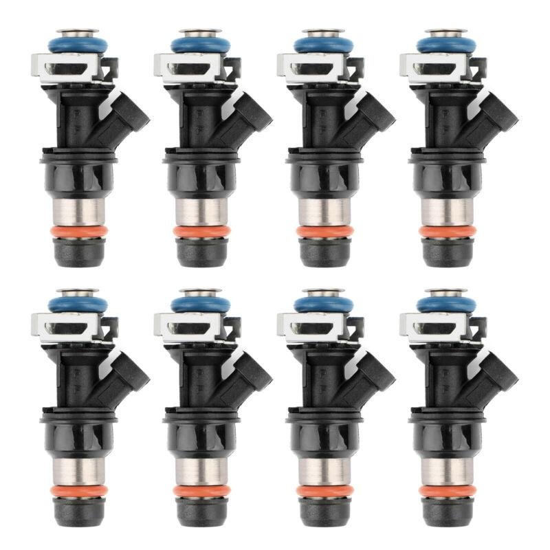 8PCS Fuel Injectors Fit 1999-2007 Chevy GMC Cadillac 4.8L 5.3L 6.0L 25317628