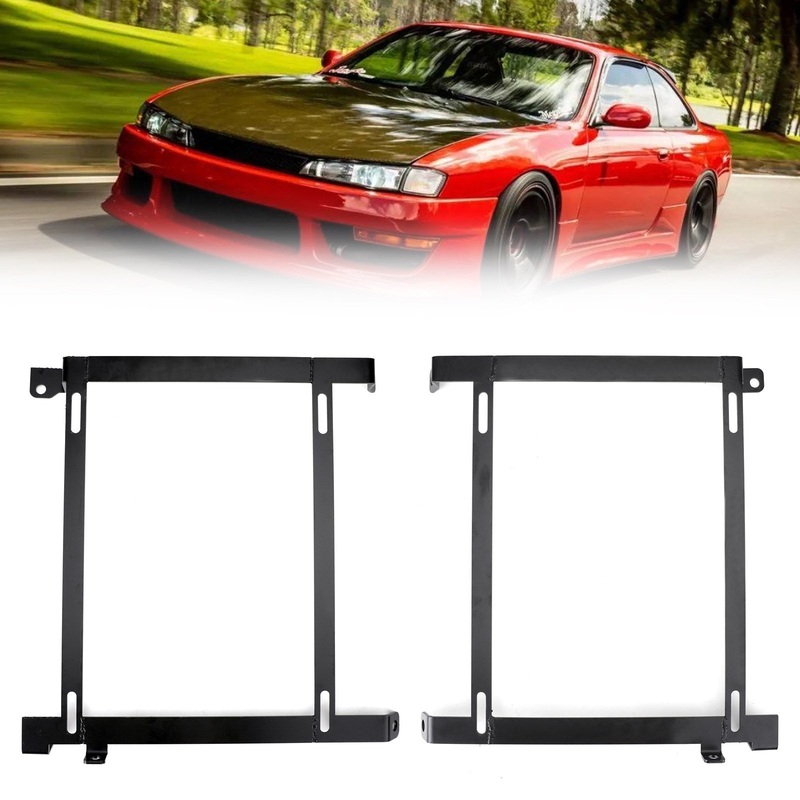 S13 S14 Nissan 240Sx Low Mount Racing/Bucket Seat Tensile Steel Bracket Base