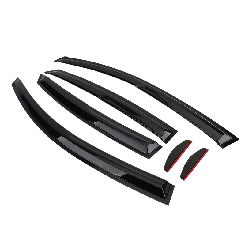 Car Window Sun Rain Guard Visors Kit 6PCS For Hyundai Accent 2018-2020