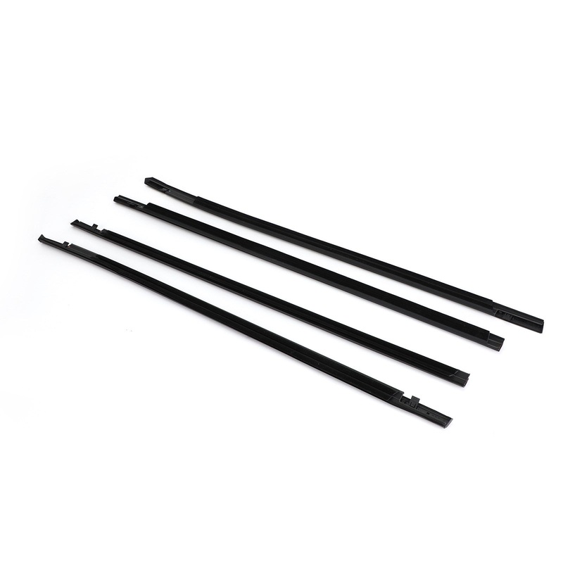 Honda Civic 2016-2021 4PCS Weatherstrip Window Moulding Trim Seal Belt