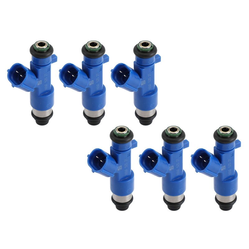 6PCS Fuel Injectors Fit Infiniti G37 Nissan GT-R 63570 14002-AN001