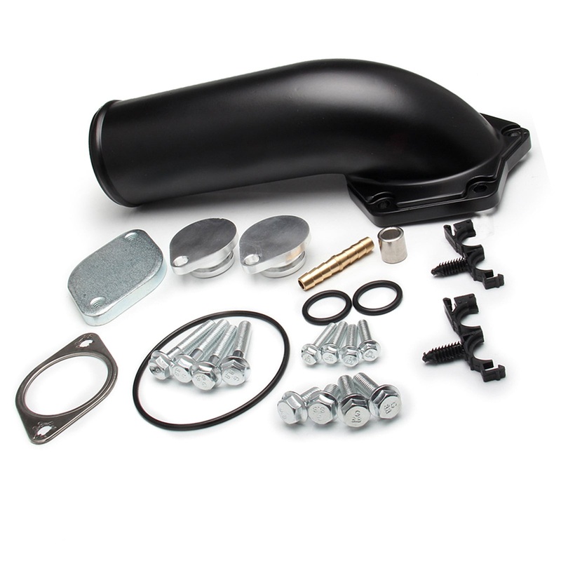08-10 F250 F350 6.4L Powerstroke Diesel Turbo Ford EGR Delete Kit Fedex Express