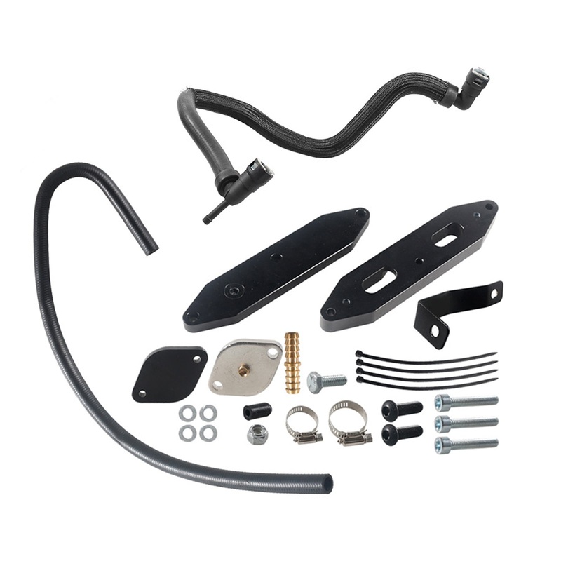 2011-2023 Ford F250 F350 F450 6.7L Powerstroke Diesel GR Delete Kit w/Radiating Pipe
