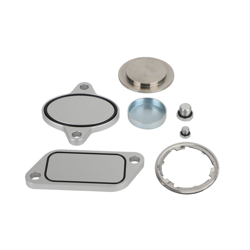 07-10 ISX CM871 EGR Plug Kit Stage 2 Plates and Plugs Aluminum