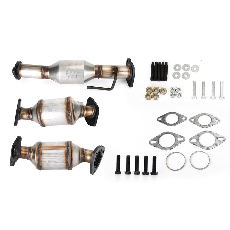 2007-2017 GMC Acadia 3.6L 6 Cylinder 3 Left Right Rear Catalytic Converter 16547 16548 16574