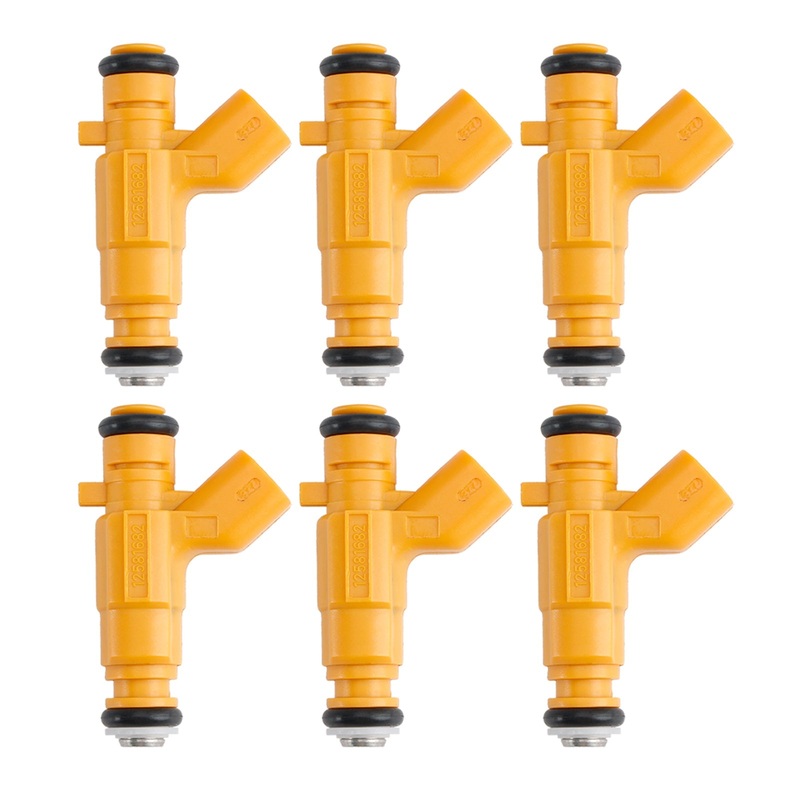 2010-2012 Saab 9-5 6Pcs Fuel Injector 0280156129 12581682