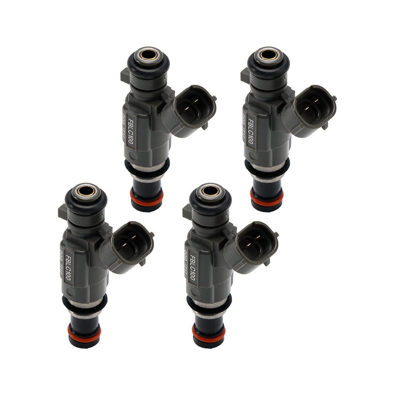 4PCS Fuel Injectors 16611AA430 16611-AA43A FBLC-100 Fit 2003-2006 Baja Le-gacy 2.5L