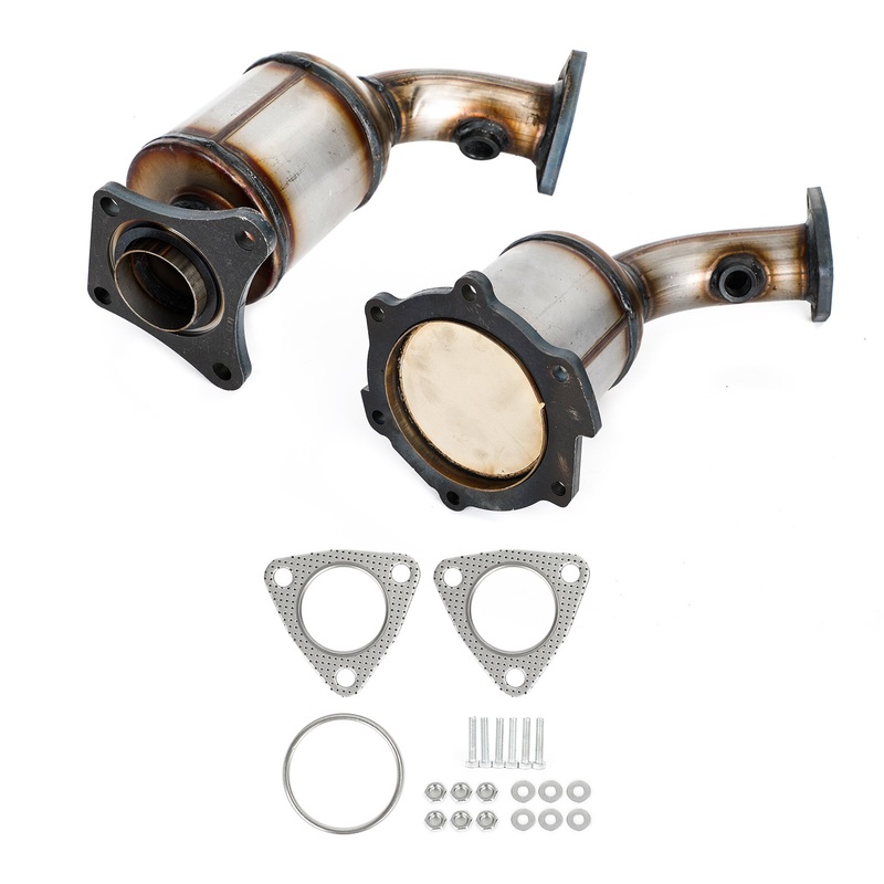 2005-2007 Nissan Murano S 6 Cyl 3.5L Front 16222 16221 Left & Right Catalytic Converter