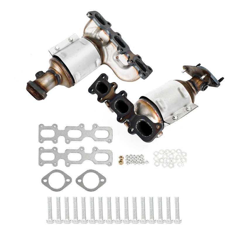 2013-2016 Lincoln MKZ 3.7L 2PCS Front Catalytic Converter 674255 674256