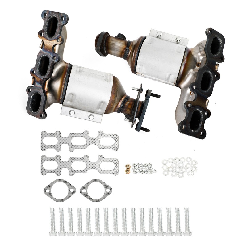 2013-2019 Ford Flex 3.5L 2PCS Front Catalytic Converter 674255 674256