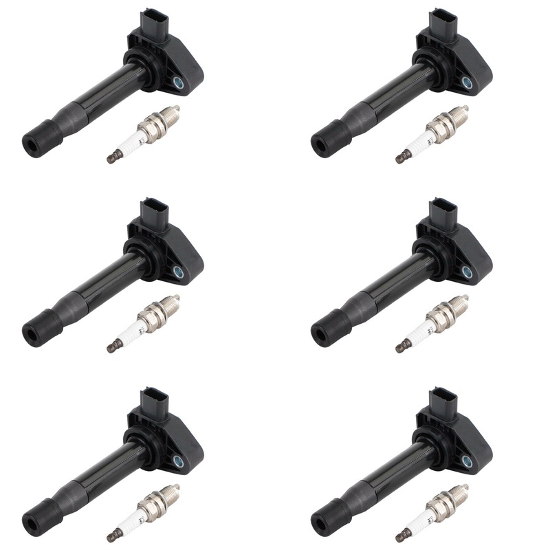 2004-2007 Saturn Vue V6 3.5L 6X Ignition Coils+6X Spark Plugs Set 30520P8EA01 UF242 30520RCAA02 Fedex Express