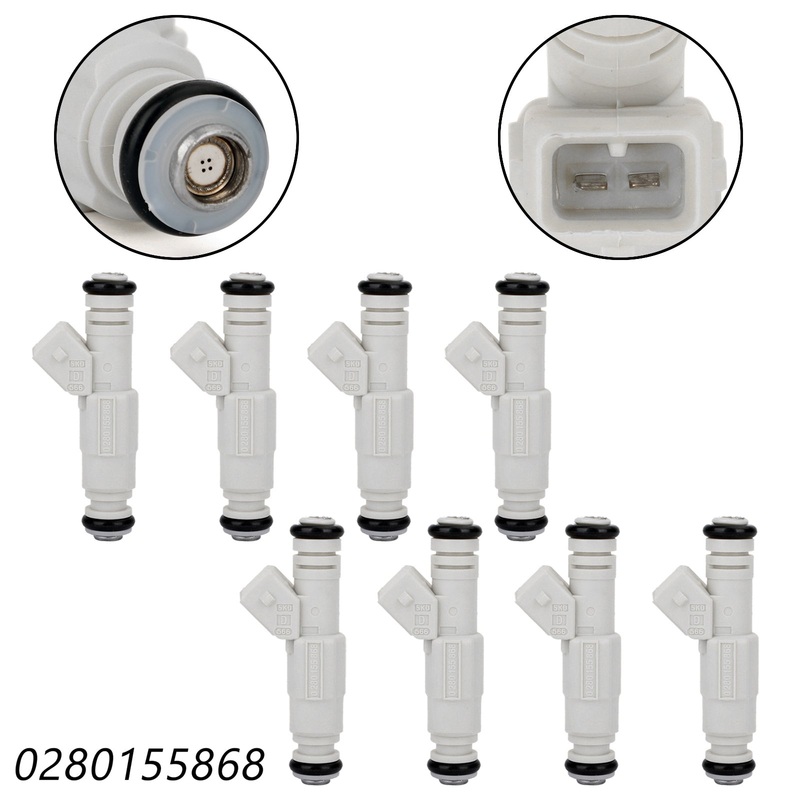 8PCS 36lb Fuel Injectors 0280155737 Fit Ford Fit GM LS1 LT1 5.0L 5.7L 380CC 0280155737 0280155811