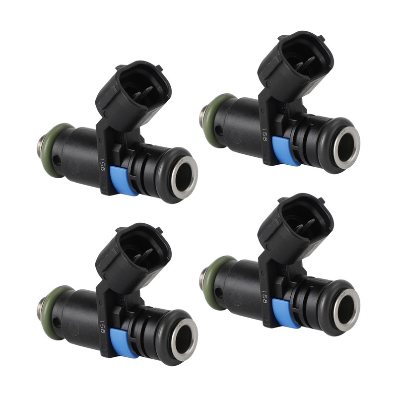 4PCS Fuel Injectors 03C906031A 04E906031F Fit VW Vento 2014-2019 Fit Passat 2008-2010