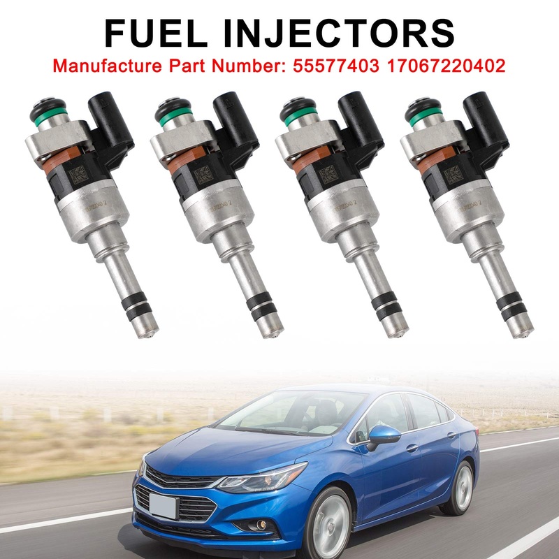Fuel Injectors 55577403 17067220402 Fit GMC 16-19 Fit Chevry Cruze Malibu 1.4L 1.5L L4