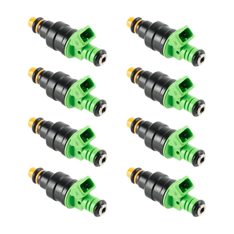 1985-2002 Pontiac Firebird 8PCS 0280150558 0280155968 42lbs Green Top Racing Fuel Injector