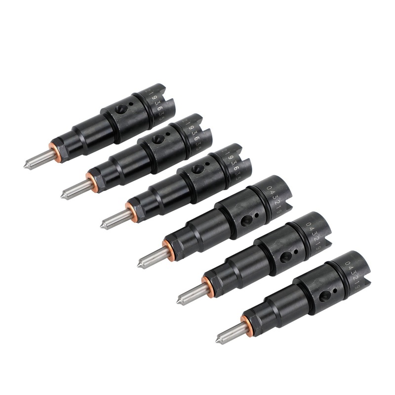6PCS Fuel Injectors 0432193635 RV275 Fit Dodge Cummins 5.9L 1998-2002 40-50 HP