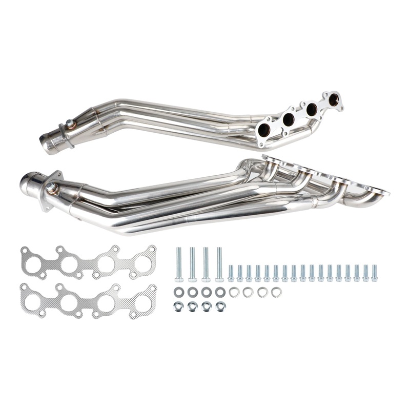 2011-2016 Ford Mustang GT 5.0L V8 2PCS Stainless Steel Exhaust Header