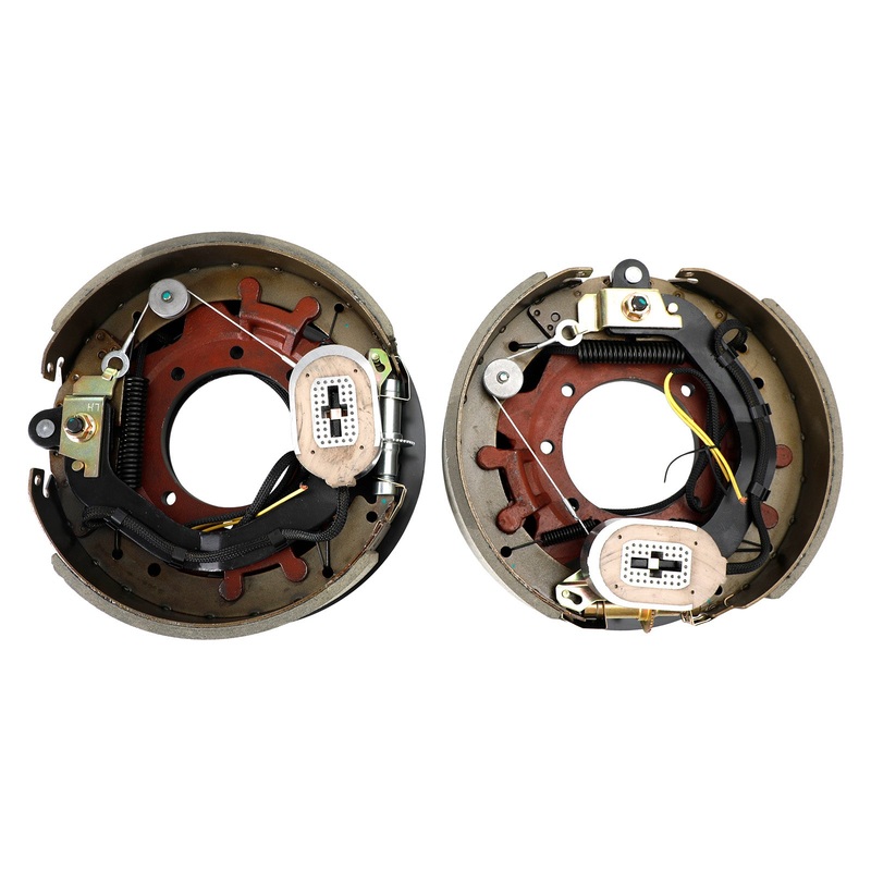 Electric Trailer Brake Kit w/Shields-Self Adjusting-12-1/4"-Left/Right Hand-10K