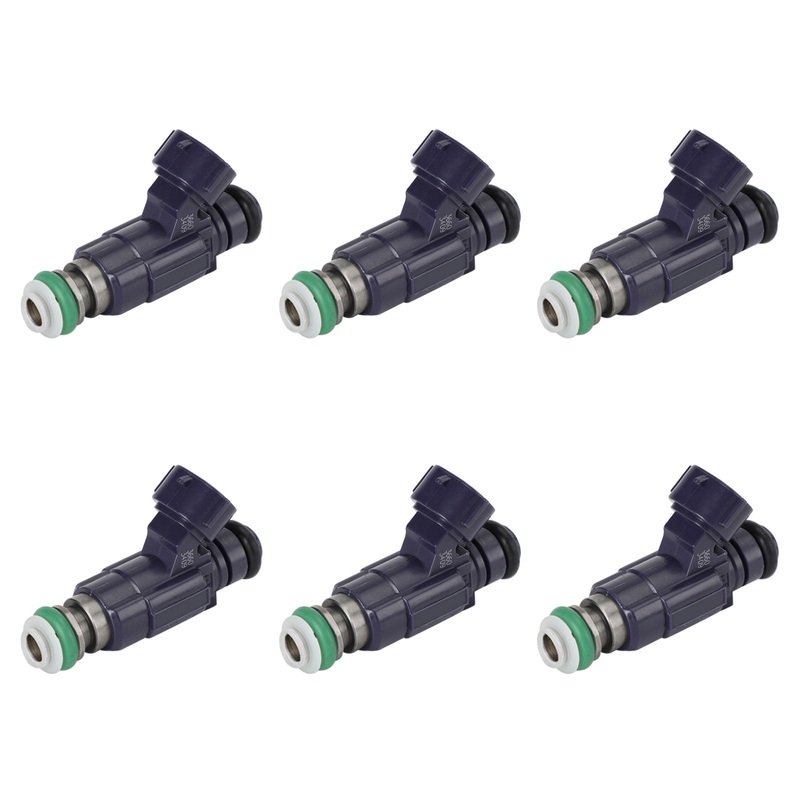 2001-04 Nissan Pathfinder 3.5L V6 6PCS FBJC100 84212240 Fuel Injectors