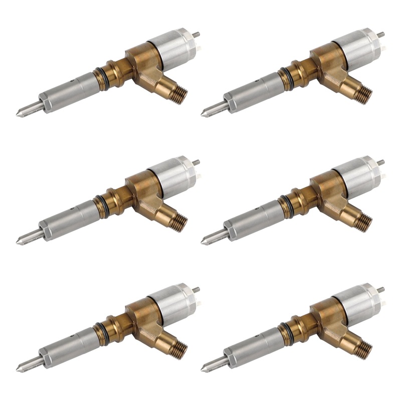 CAT For Caterpillar Perkins C6.6 6PCS Fuel Injectors 2645A747 320-0680