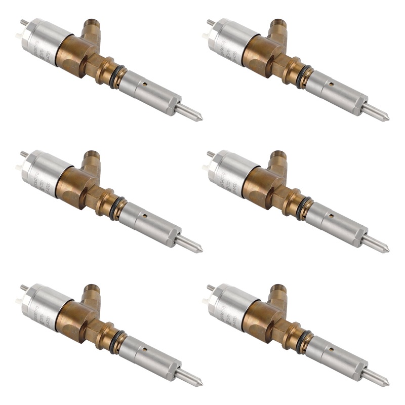 Caterpillar C6 C6.4 Engine 6PCS Fuel Injectors 3264700 10R-7675