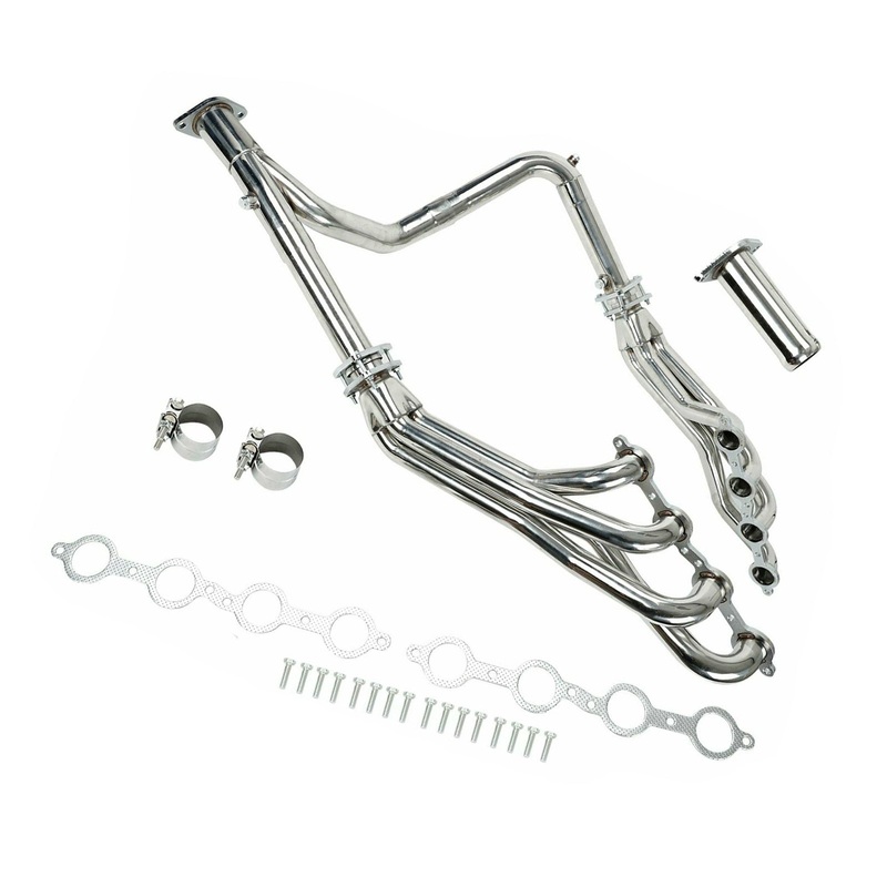 2004-2013 Chevy Tahoe 4.8L 5.3L Stainless Steel Exhaust Manifold Headers