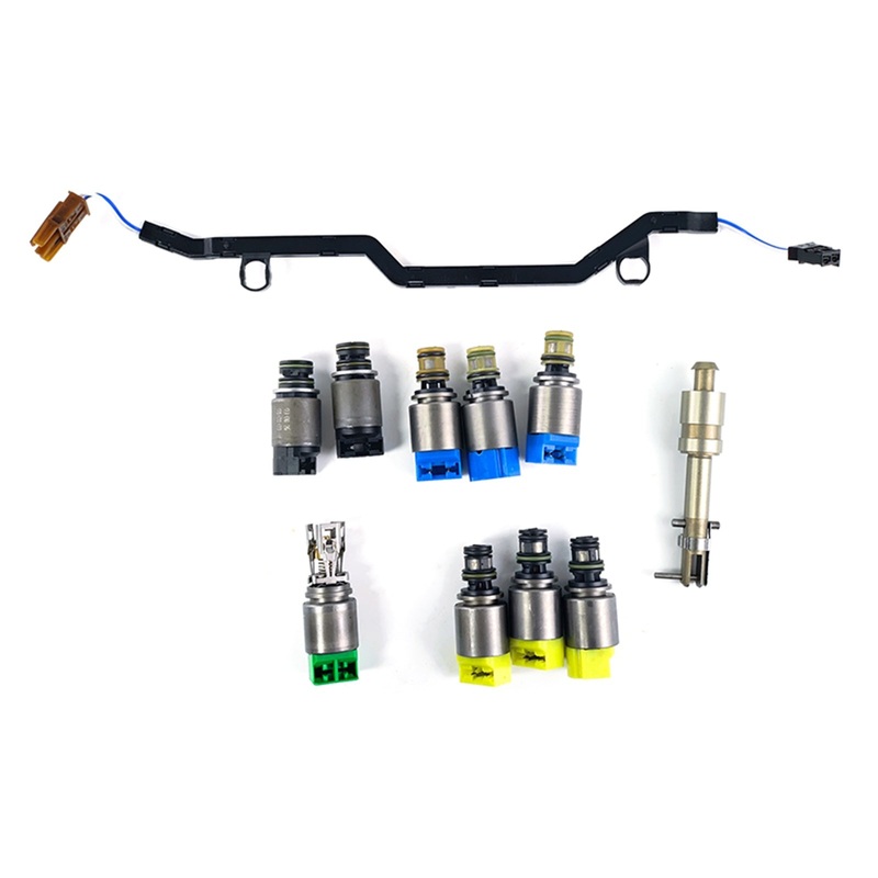 2002-2005 BMW 745i 745Li 9Pcs Transmission Solenoid 6HP26 6HP28 6HP32