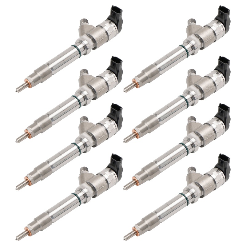 2006 Hummer H1 6.6L V8 DIESEL 8PCS Fuel Injector 0445120042 0445120082 19208742