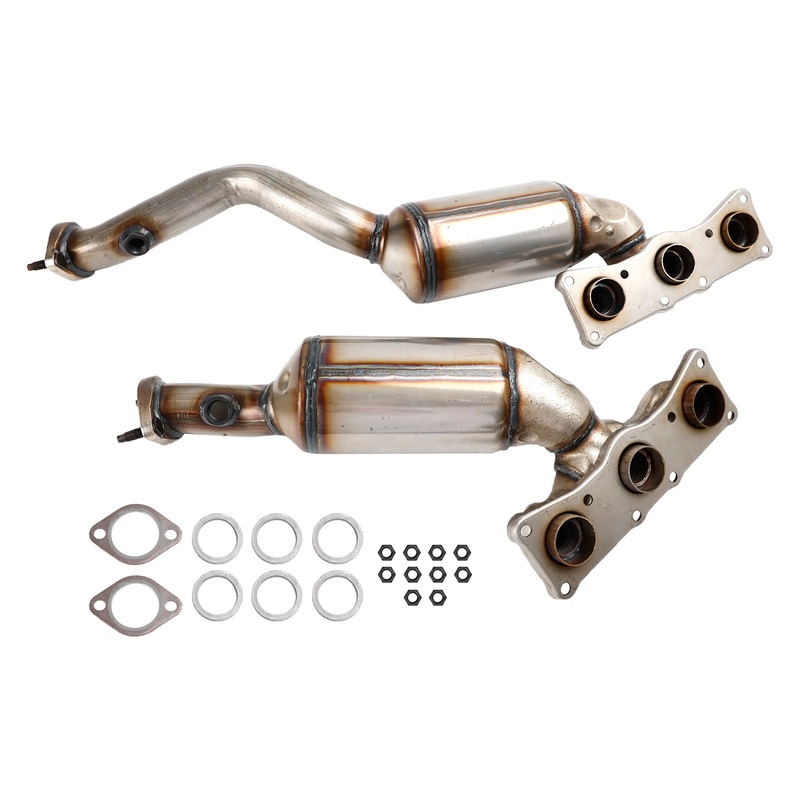 2007-2012 BMW 328i E90/E91/E92/E93 Pair Manifold Catalytic Converter 10H22-134 10H22-135