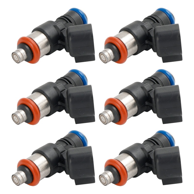 2009-2012 Ford Escape Fusion 3.0L 6PCS Fuel Injector 0280158189 FJ998 9L8E-A5A