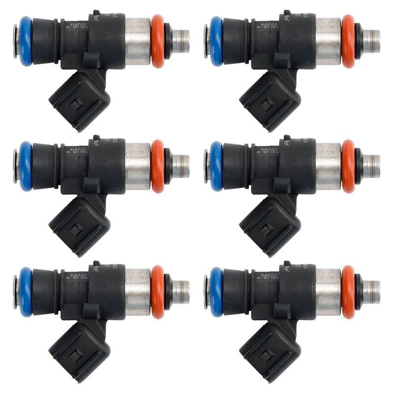 2017 CONTINENTAL 3.7L 6PCS Fuel Injector 0280158191