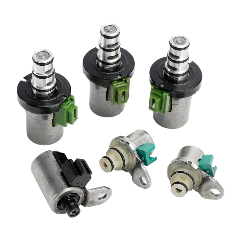 Ford Focus Fiesta 6PCS Transmission Solenoid Shift 2 PWM 3 EPC 1 4F27E