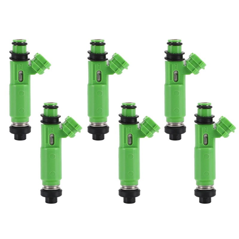 1997-2001 Mazda Montero Sport 3.0L V6 6PCS Fuel Injectors 1955003170 FJ672 1955004060