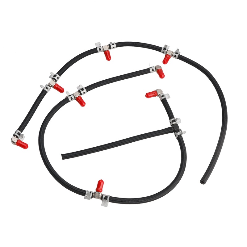 2004-2010 Duramax Diesel Truck Engines 6.6L Fuel Injector Return Line Kit 97328733 8973287331 Generic