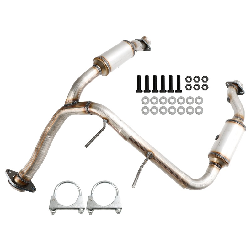 2013-2014 Ford F-150 3.5L Limited Left&Right Side Catalytic Converter 53969 50495