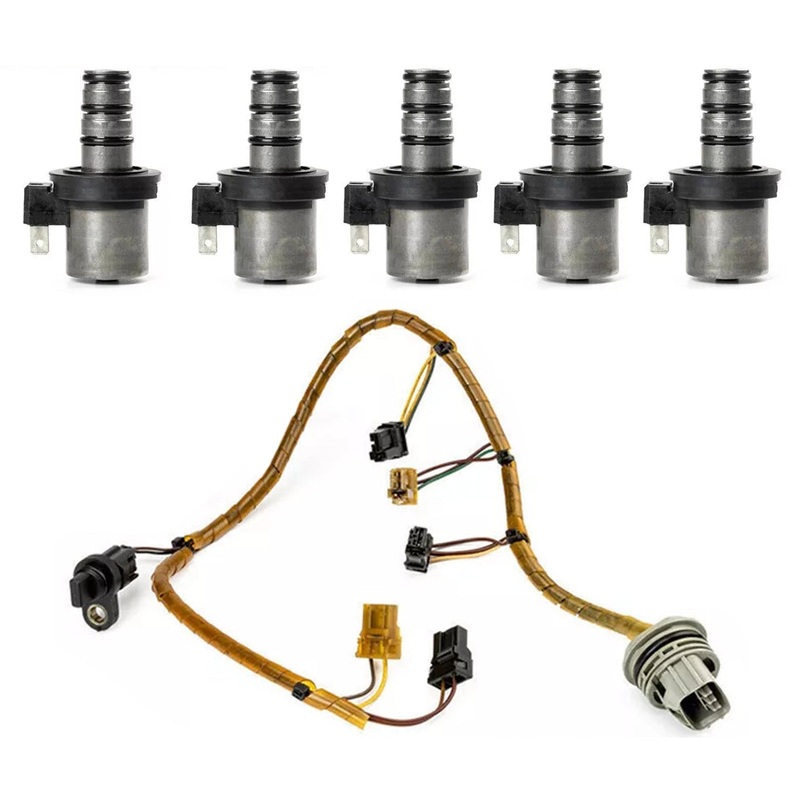 1999-2010 Mitsubishi Galant 1.8L 2.0L 2.4L 2.0L Transmission Shift Solenoid Kit with Harness F4A41 F4A42 Generic