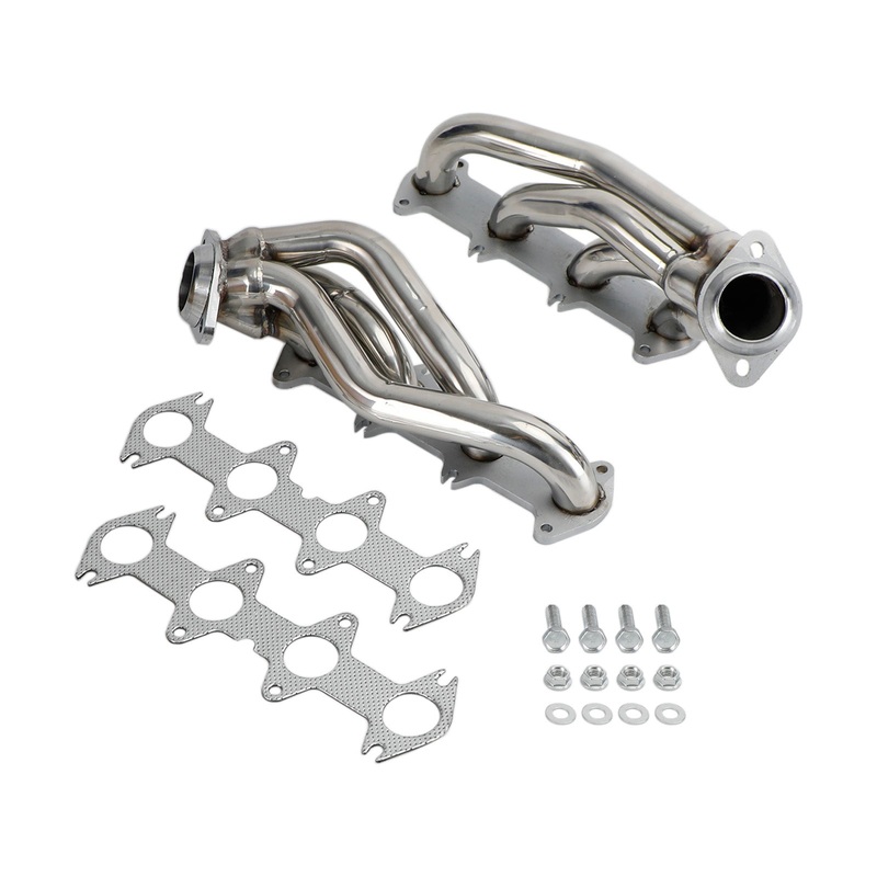 2004-2010 F150 Ford 5.4L V8 Stainless Exhaust Manifold Shorty Headers Performance