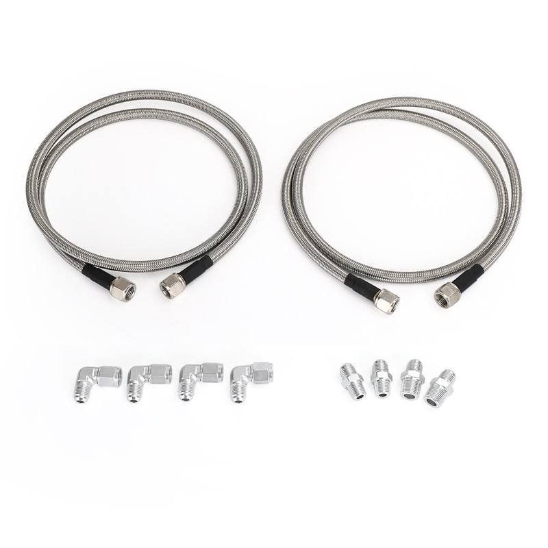 Ford C4-C6-AOD Transmission Cooler Hose Lines Kit TH350 700R4