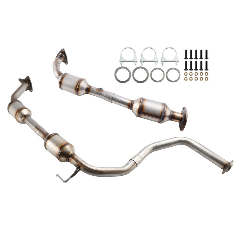 2010-2017 Toyota Tundra 4.6L Both Side Catalytic Converters