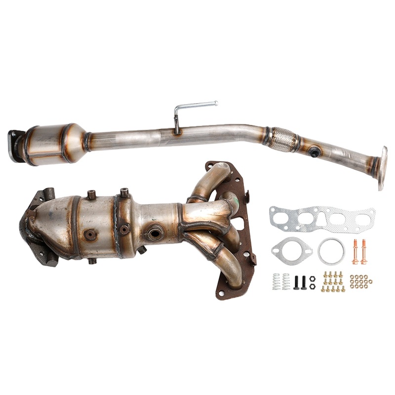 Nissan Altima 2002-2006 L4 2.5L Pair Front Rear Catalytic Converter Direct Fit