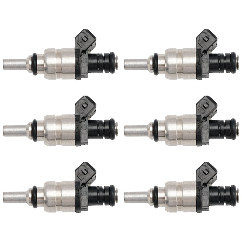 1998-2000 BMW 323i 2.5L 6Pcs Fuel Injector 13537546244 1427240 7546244